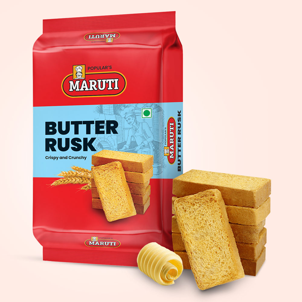 Popular Maruti - Butter Rusk