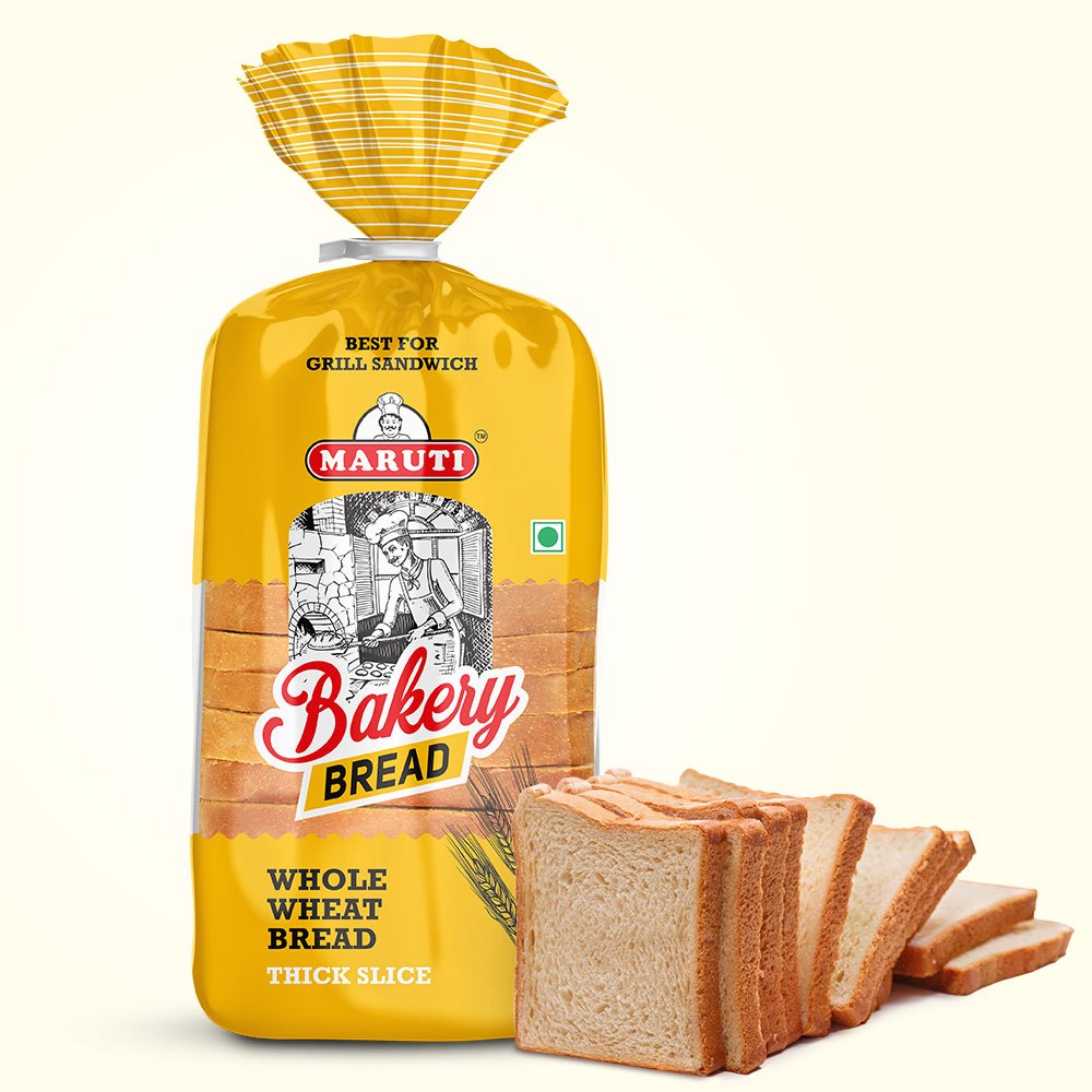 Popular Maruti - Whole Wheat Bread Thick Slice 1kg